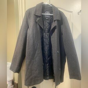 Large Men’s Peacoat